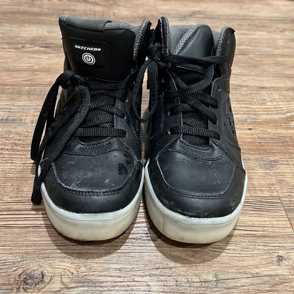 👟 Sketchers Boys Size 5 Light Up Shoes 👟 - Picture 4 of 8